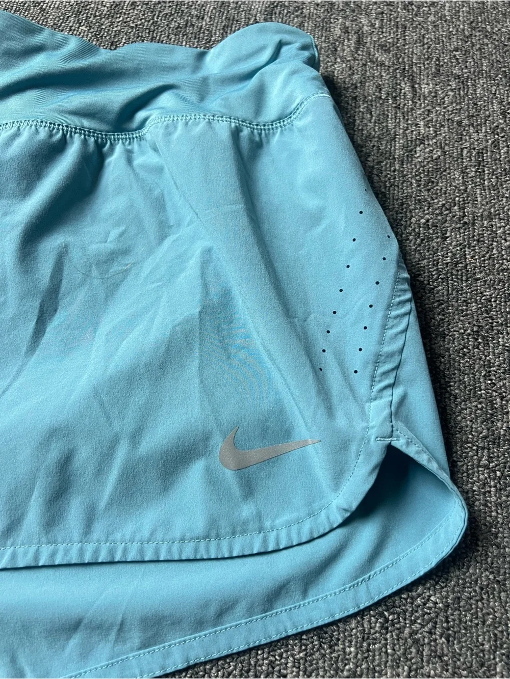 Nike Women's Aqua Athletic Running Shorts